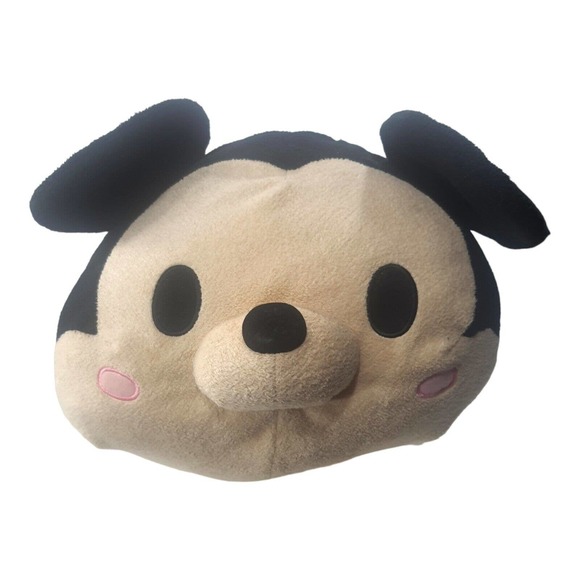 Disney Jumbo Mickey & Minnie Mouse Tsum Tsum Large Plush Pillow Authenti… - Picture 14 of 16